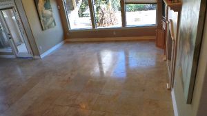 Travertine Floor Before 7